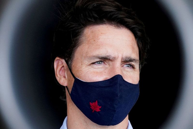 PM Kanada Trudeau umumkan positif COVID PM Kanada Trudeau umumkan positif COVID