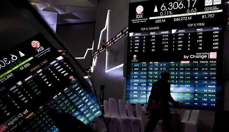 IHSG Senin dibuka menguat 19,96 poin