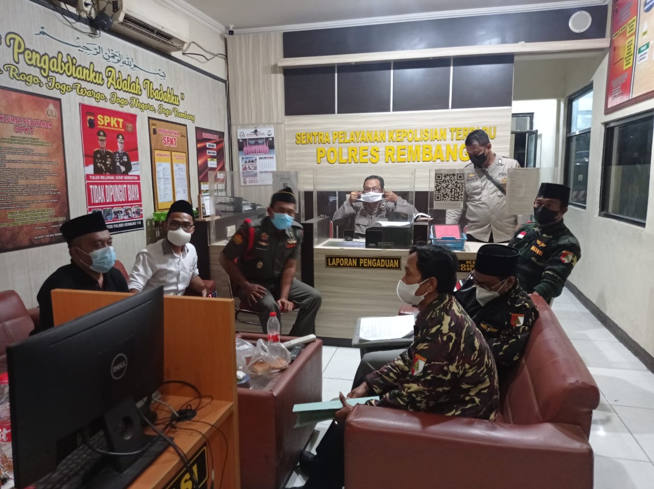 Diduga lecehkan Menteri Agama, Ansor Rembang laporkan akun warganet Diduga lecehkan Menteri Agama, Ansor Rembang laporkan akun warganet