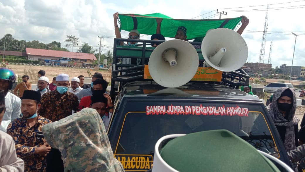 Datangi DPRK Aceh Utara, warga tolak vaksinasi secara paksa