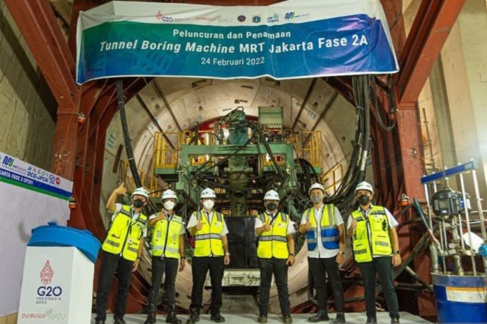 Anies: Proyek MRT Fase 2A dikerjakan 100 persen anak bangsa Anies: Proyek MRT Fase 2A dikerjakan 100 persen anak bangsa