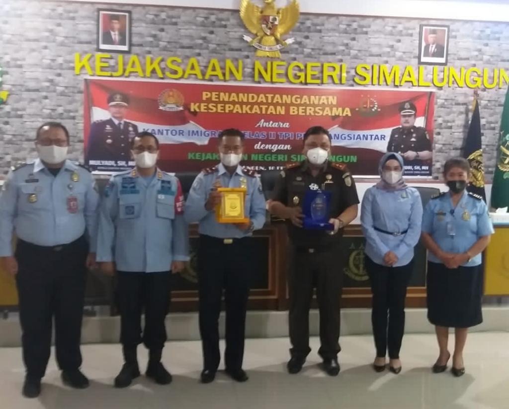 Kantor Imigrasi Pematangsiantar gandeng Kejari Simalungun dalam pendampingan hukum