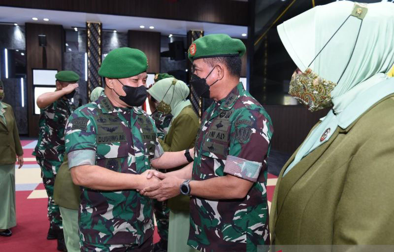 Mayjen TNI Agus Subiyanto resmi jabat Wakasad