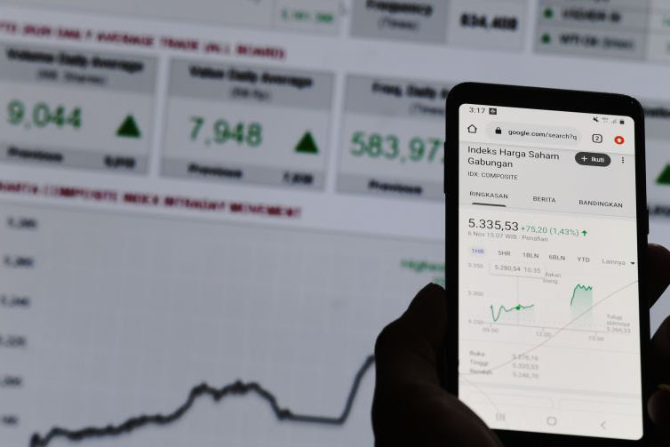 IHSG Rabu dibuka menguat 26,64 poin