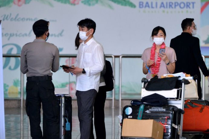 Bandara Bali pastikan prokes dalam pelayanan penerbangan internasional Bandara Bali pastikan prokes dalam pelayanan penerbangan internasional