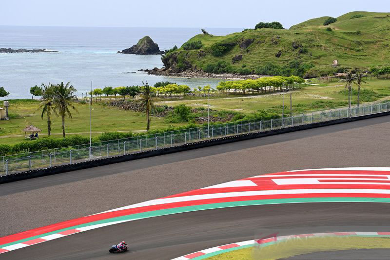 Dorna sebut sebagian aspal Sirkuit Mandalika akan dilapis ulang