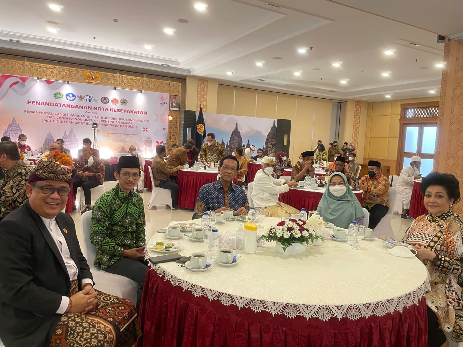 Ditandatangani, pemanfaatan Candi Borobudur untuk kepentingan umat Budha Indonesia dan dunia Ditandatangani, pemanfaatan Candi Borobudur untuk kepentingan umat Budha Indonesia dan dunia