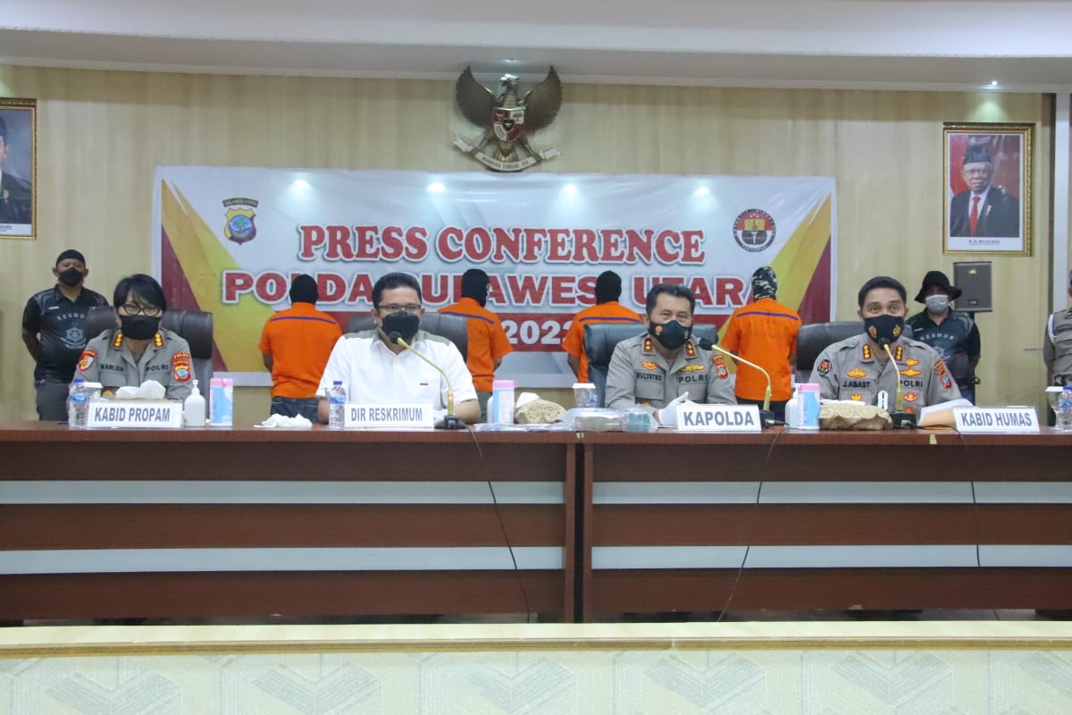 Polisi amankan komplotan pelaku pemerasan dan pencurian uang di Sangihe Polisi amankan komplotan pelaku pemerasan dan pencurian uang di Sangihe