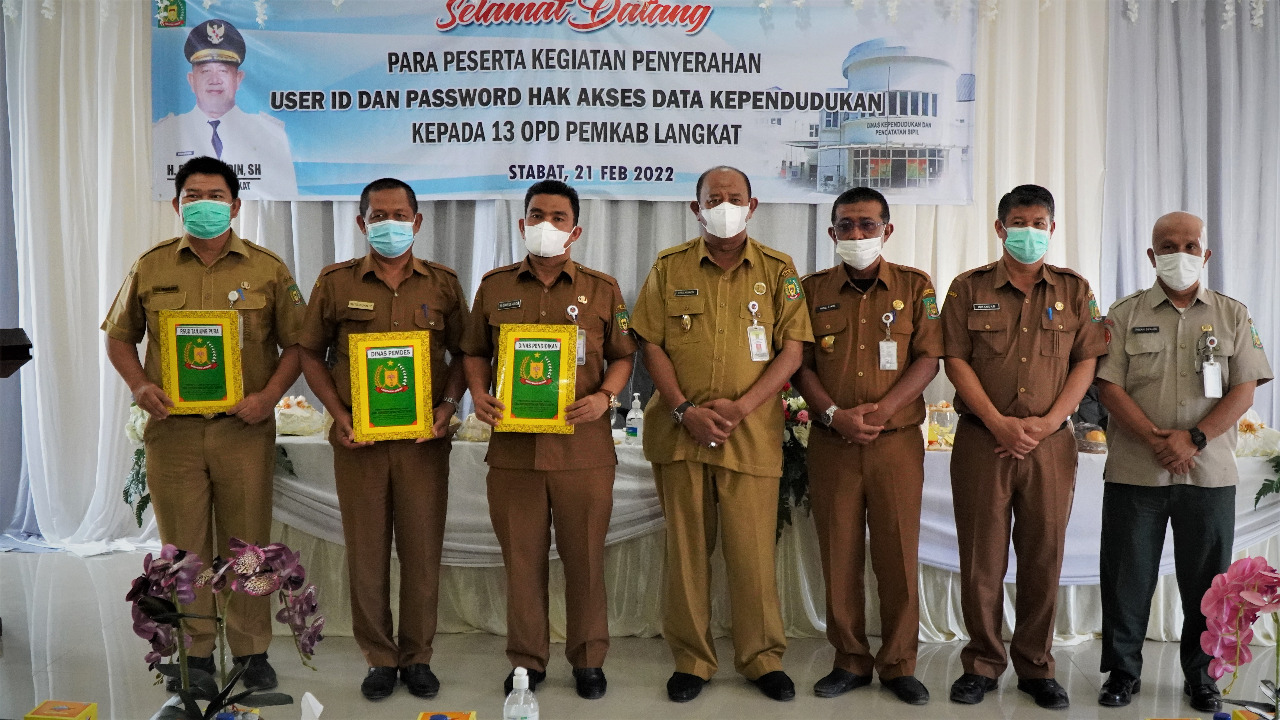 Disdukcapil Langkat launching inovasi user ID dan password data penduduk Disdukcapil Langkat launching inovasi user ID dan password data penduduk
