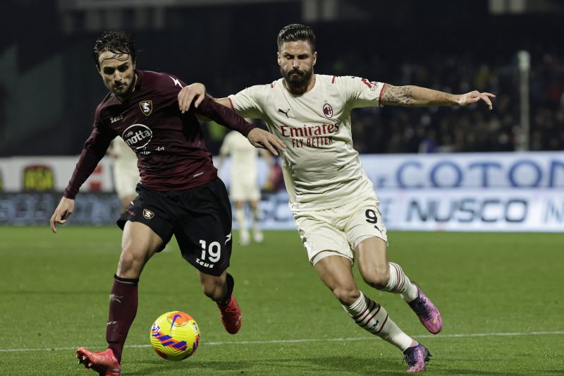 AC Milan hanya mampu bermain imbang 2-2 lawan tim juru kunci