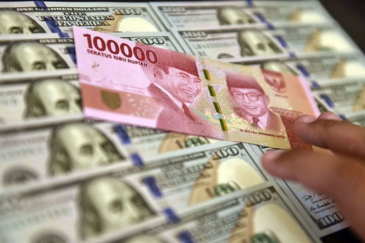 Rupiah Kamis pagi melemah 3 poin