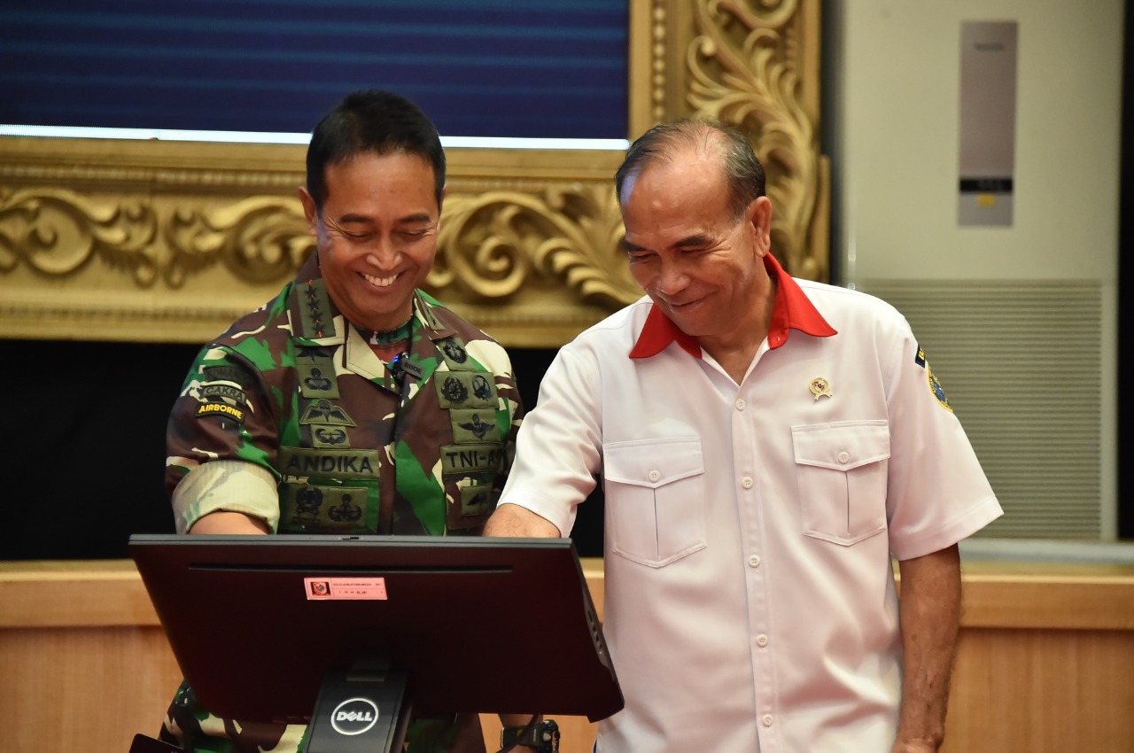 Panglima TNI launching Military CSIRT Panglima TNI launching Military CSIRT