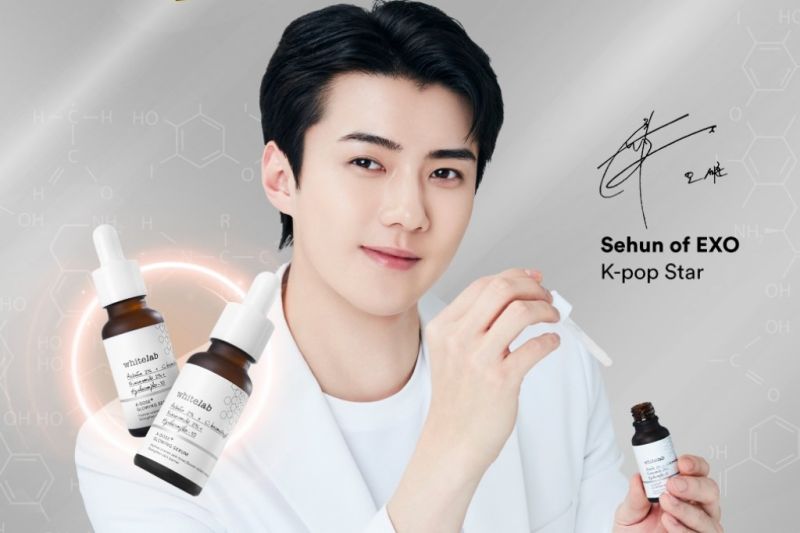 Sehun EXO jadi duta merek Whitelab Sehun EXO jadi duta merek Whitelab