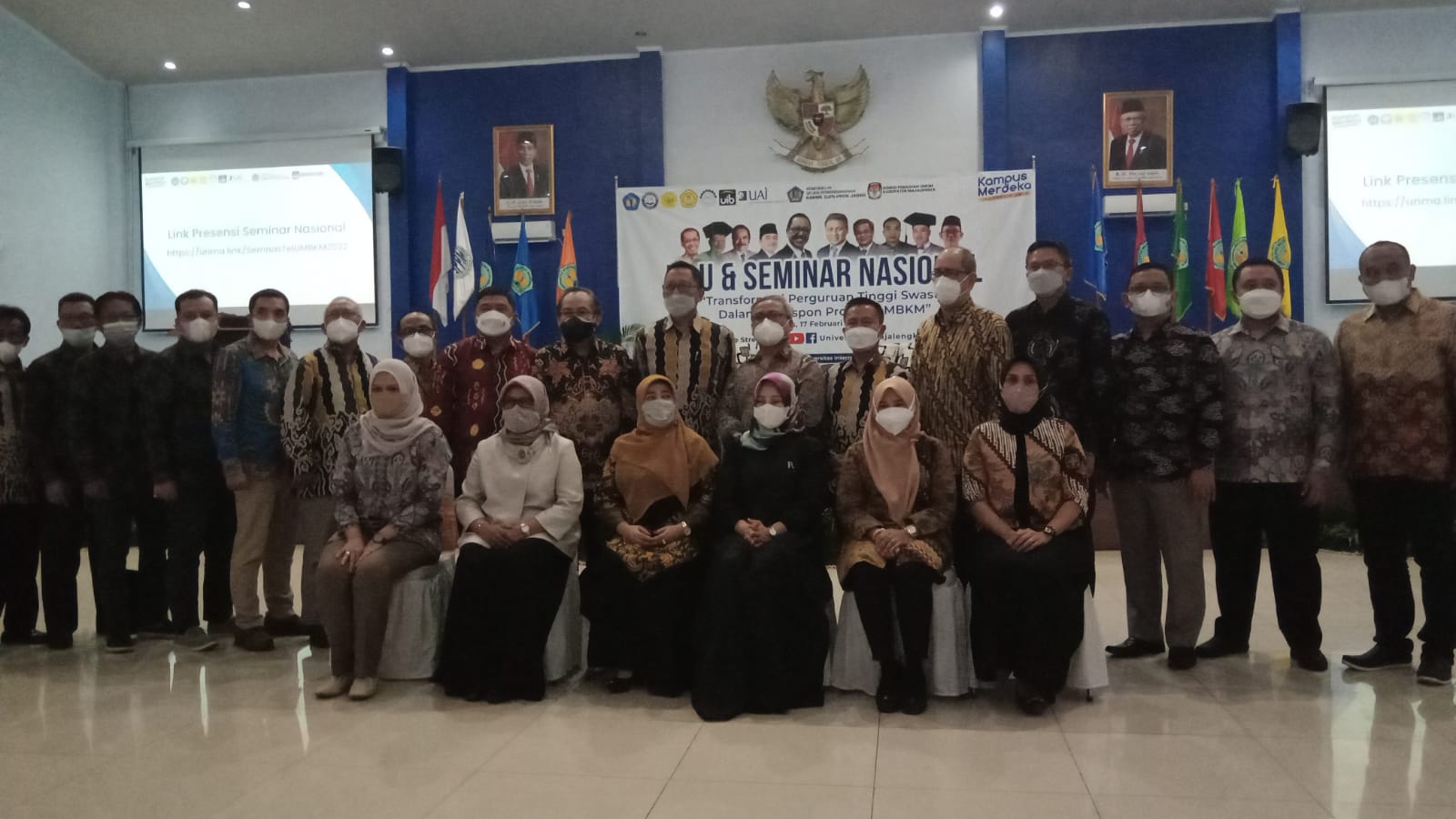 Sukseskan MBKM, Universitas Majalengka teken MoU dengan 6 PTS
