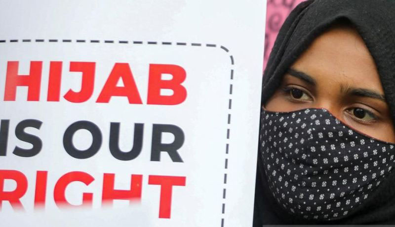 Isu hijab di India merembet ke negara bagian lainnya Isu hijab di India merembet ke negara bagian lainnya