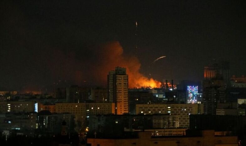 Ledakan terdengar di Kiev, baku tembak terjadi di kota sekitar Ledakan terdengar di Kiev, baku tembak terjadi di kota sekitar
