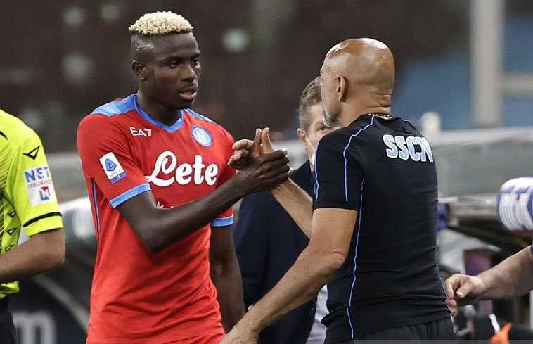 Luciano Spalletti minta Napoli main tenang hadapi Inter Milan