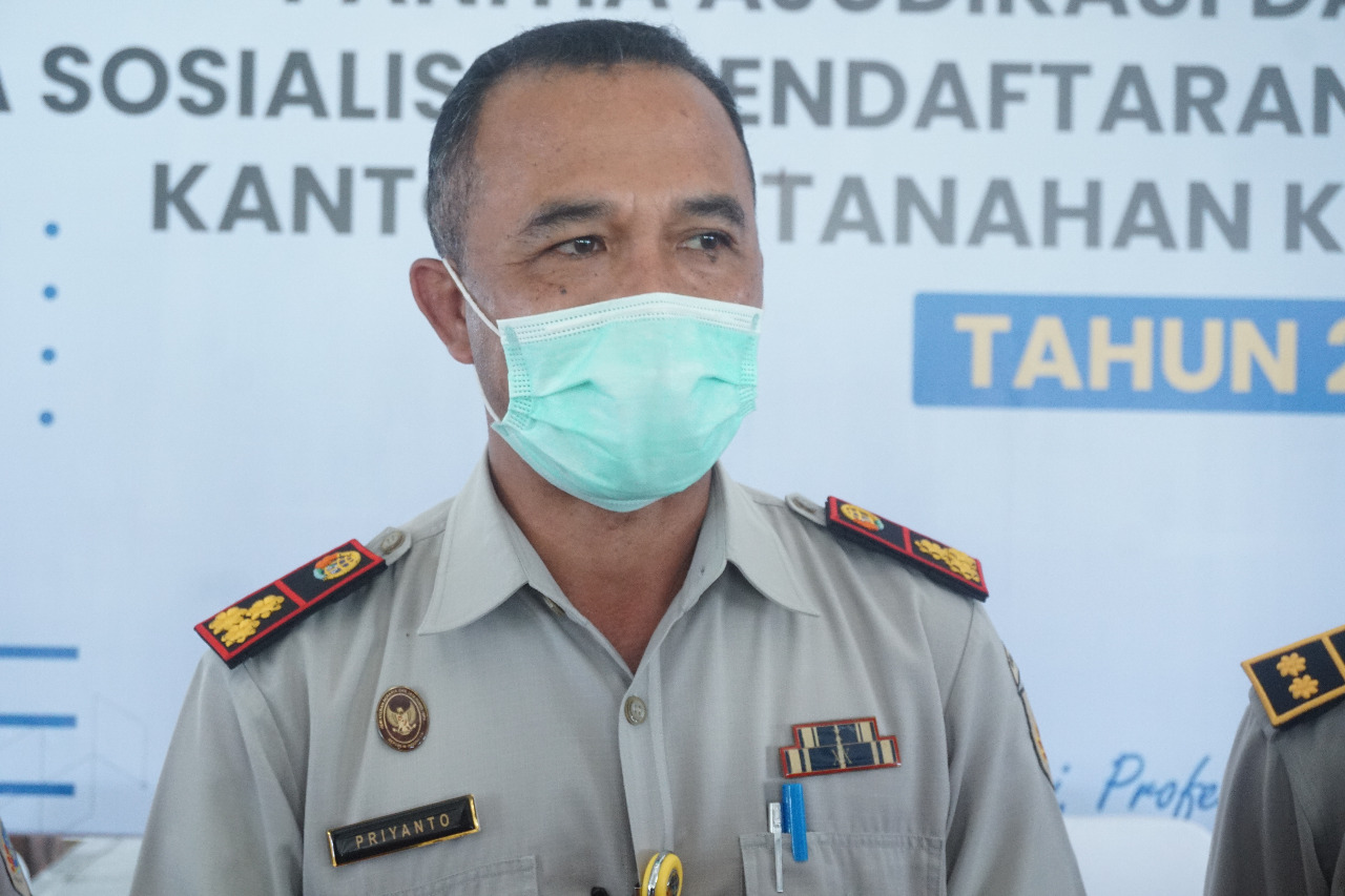 Hadiri sosialisasi PTSL, Bupati harap kerja cepat dari desa Hadiri sosialisasi PTSL, Bupati harap kerja cepat dari desa