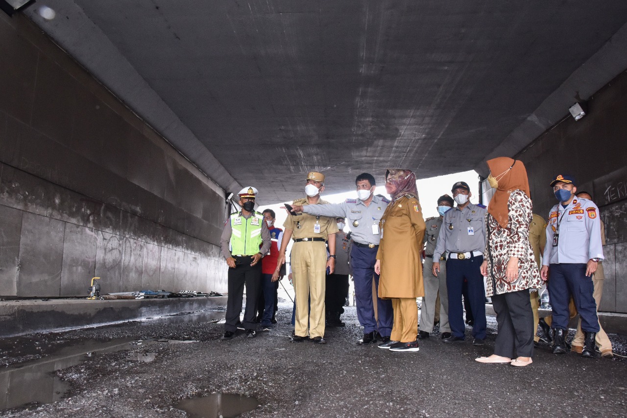 Underpass Makamhaji diperbaiki, jalur ditutup dua minggu Underpass Makamhaji diperbaiki, jalur ditutup dua minggu