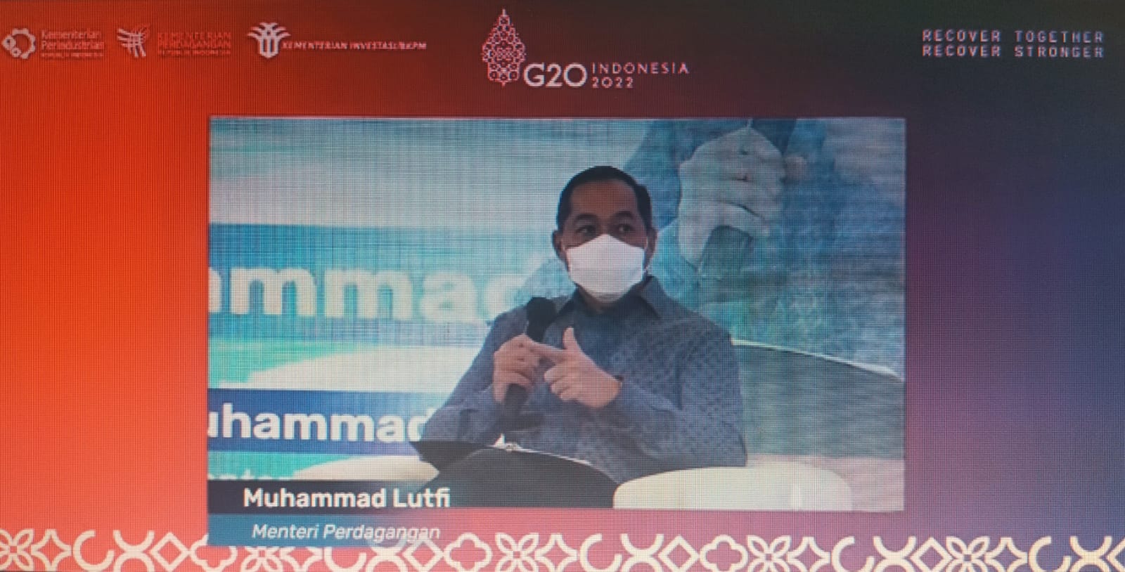 Mendag: Ada tiga tema besar di KTT G20 pada kelompok kerja sektor perdagangan Mendag: Ada tiga tema besar di KTT G20 pada kelompok kerja sektor perdagangan