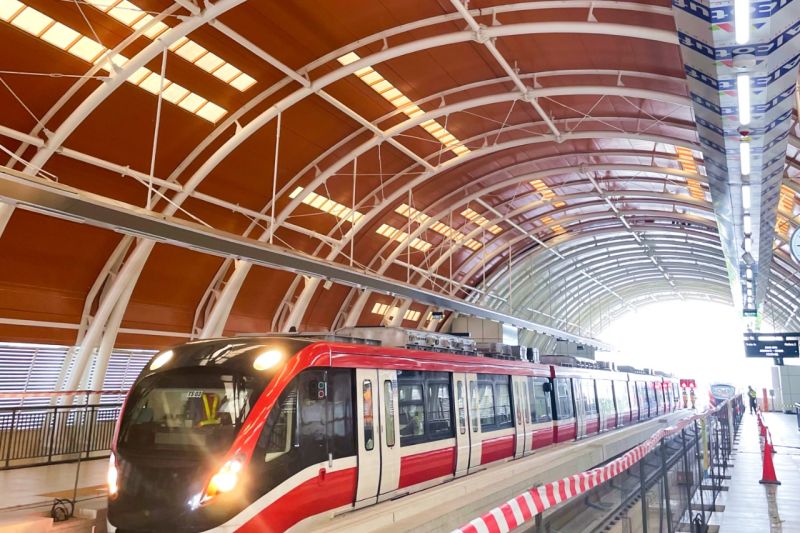 LRT Jabodebek direncanakan beroperasi tiap hari hingga pukul 23.00 WIB
