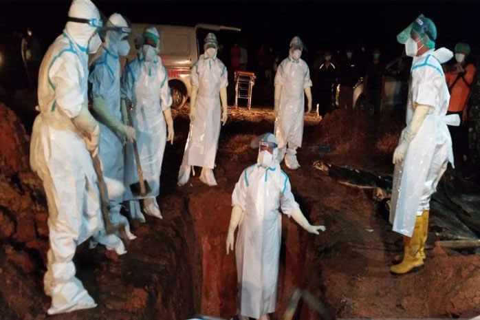WN Malaysia meninggal karena COVID-19 dimakamkan di Barito Timur