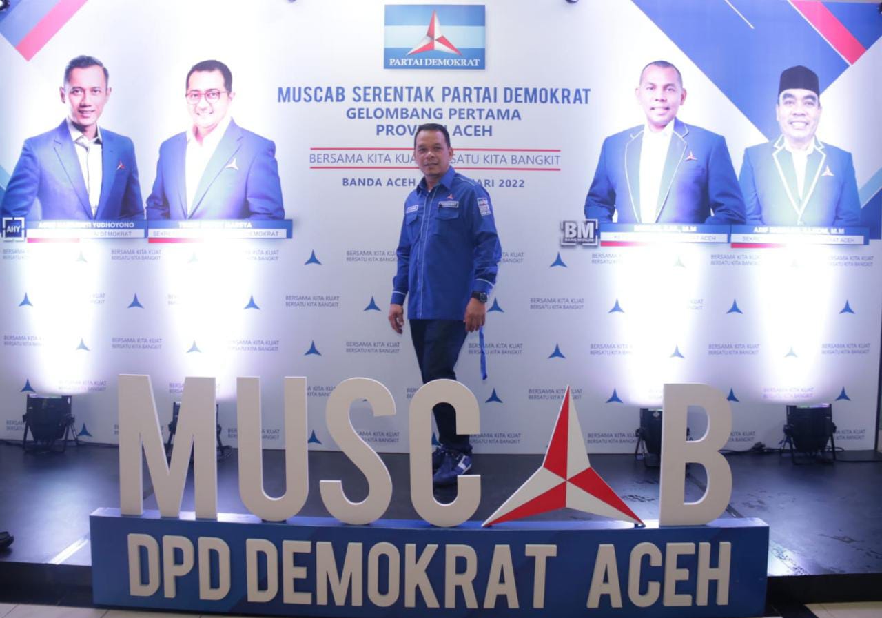 Tantawi kembali terpilih Ketua DPC Partai Demokrat Aceh Utara Priode 2022-2027 Tantawi kembali terpilih Ketua DPC Partai Demokrat Aceh Utara Priode 2022-2027