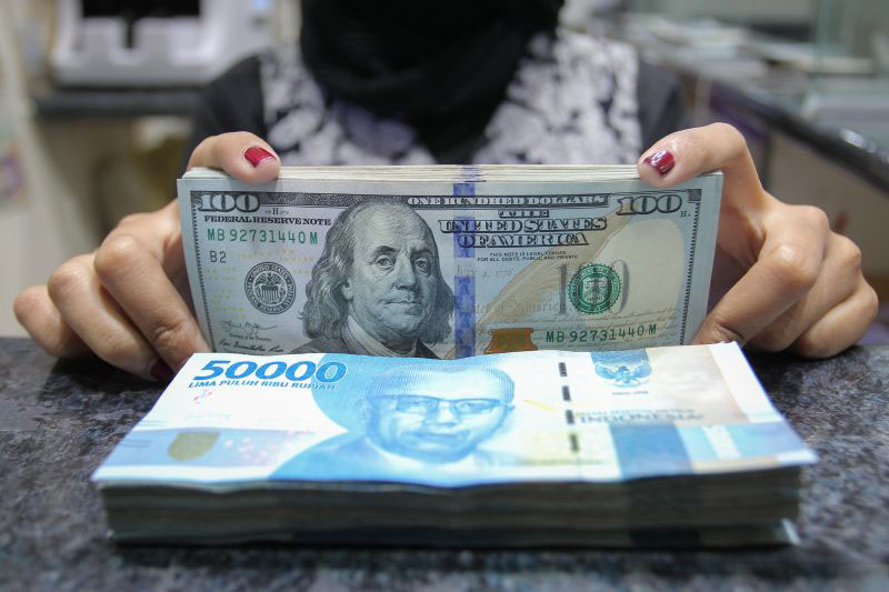 Rupiah Jumat pagi menguat 35 poin