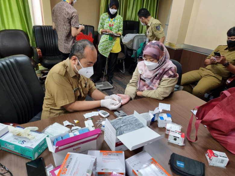 Optimalkan layanan masyarakat, kualitas kesehatan aparatur Kota Depok diperiksa Optimalkan layanan masyarakat, kualitas kesehatan aparatur Kota Depok diperiksa