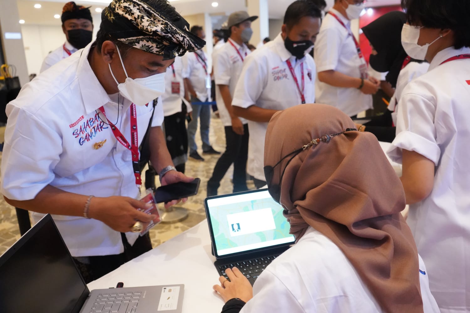 Gelar Rakernas I di Bali, Sahabat Ganjar terapkan teknologi digital Gelar Rakernas I di Bali, Sahabat Ganjar terapkan teknologi digital