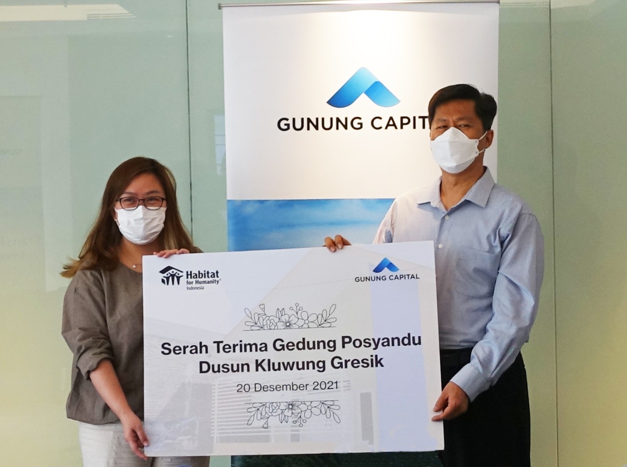 Dukung kesehatan masyarakat, Gunung Capital bantu pembangunan posyandu di Gresik