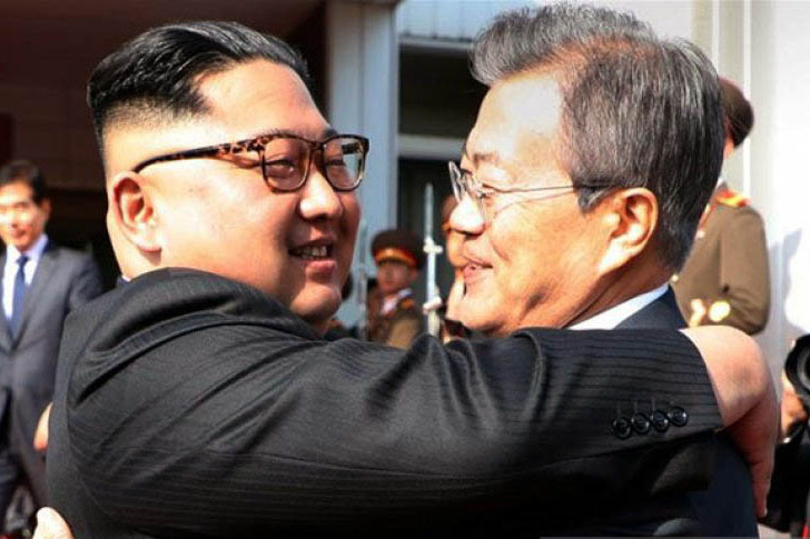 Presiden Korsel janjikan dorongan akhir untuk perdamaian dengan Korut Presiden Korsel janjikan dorongan akhir untuk perdamaian dengan Korut