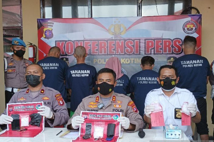 Polres Kotim ingatkan warga terkait sasaran peredaran narkoba