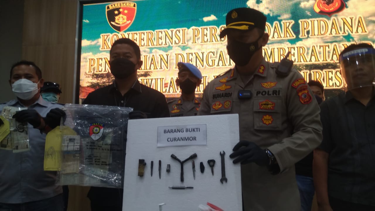 Dua sindikat curanmor di Purwakarta diringkus petugas Dua sindikat curanmor di Purwakarta diringkus petugas