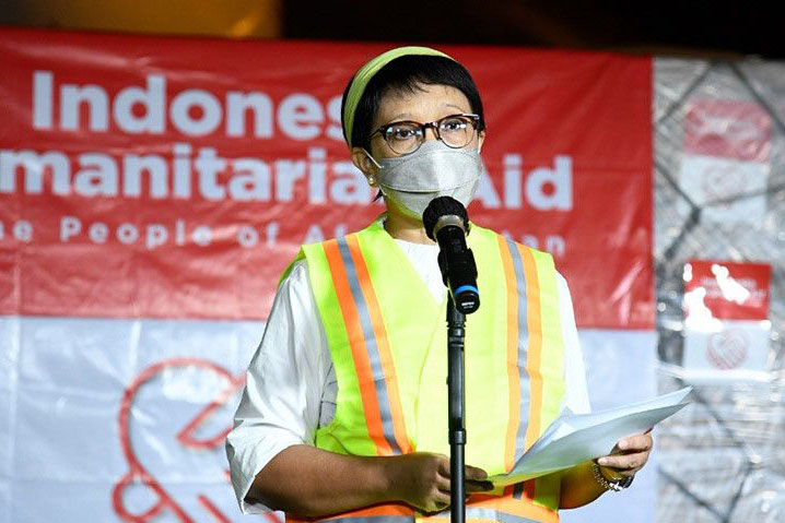 Bantuan kemanusiaan dari Indonesia tiba di Afghanistan
