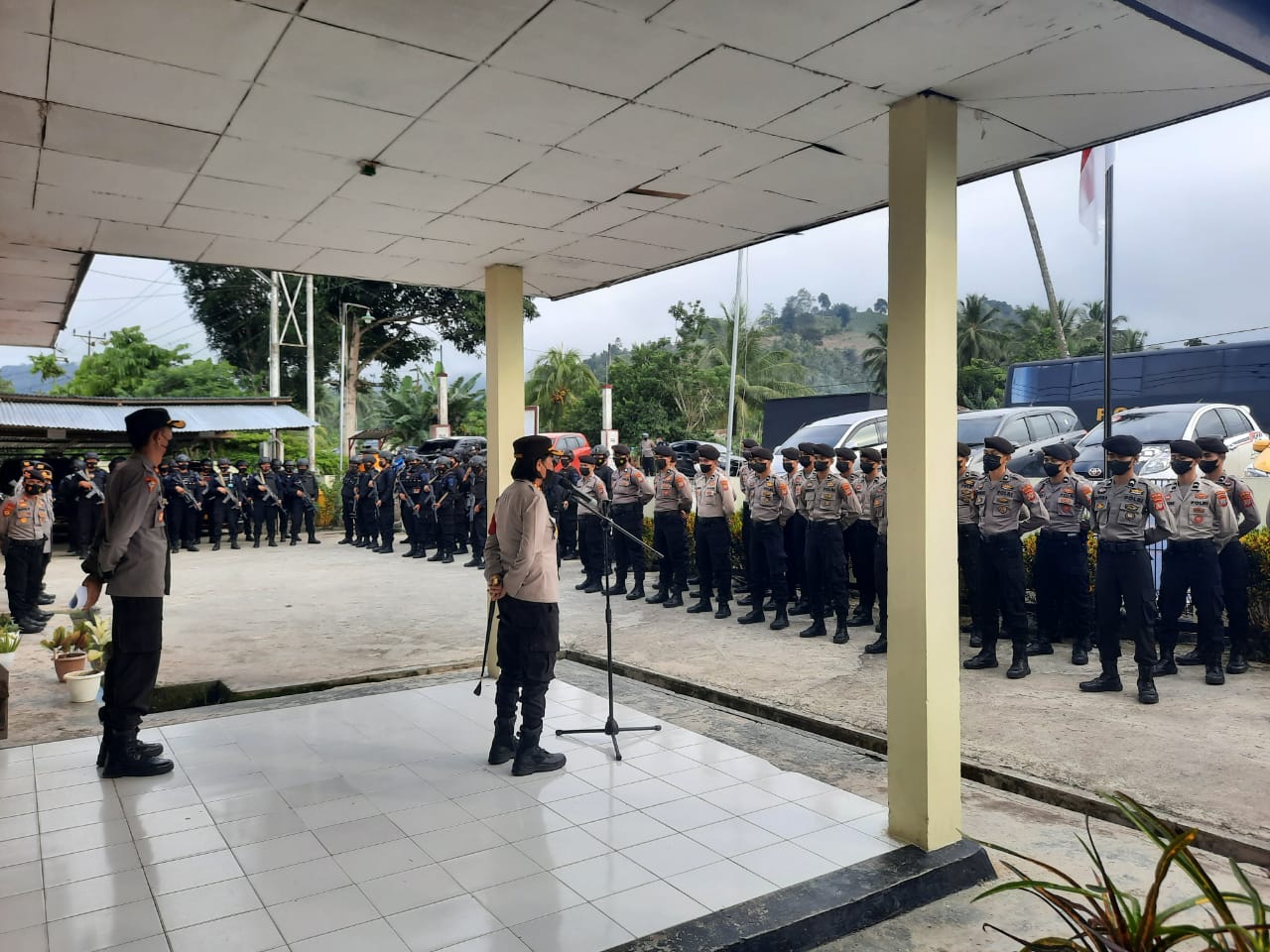 154 personel Polda Sulut diterjunkan amankan Pilsang Serentak 2022 154 personel Polda Sulut diterjunkan amankan Pilsang Serentak 2022