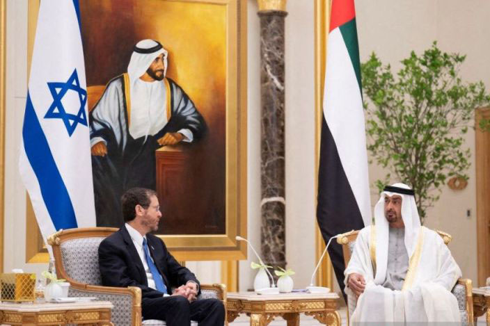 UAE cegat rudal Houthi saat Presiden Israel berkunjung