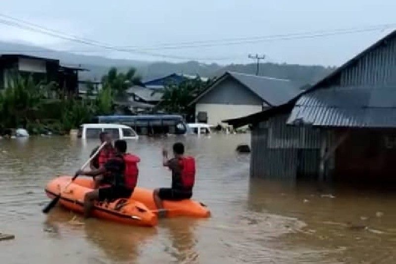 Longsor dan banjir landa sejumlah wilayah di kota Jayapura