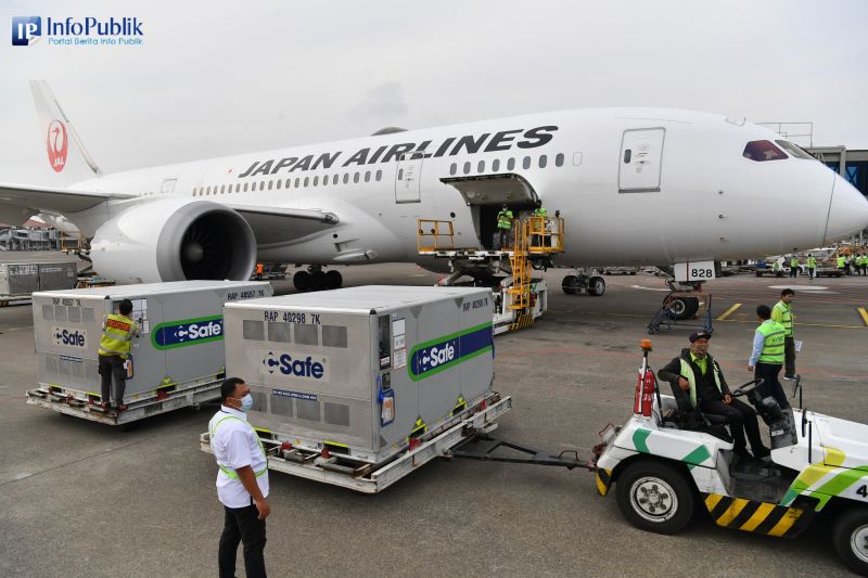 Indonesia kembali terima dukungan vaksin COVID-19 dari Jepang