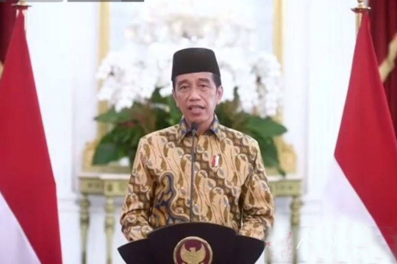 Presiden Jokowi buka Muktamar I NWDI secara virtual
