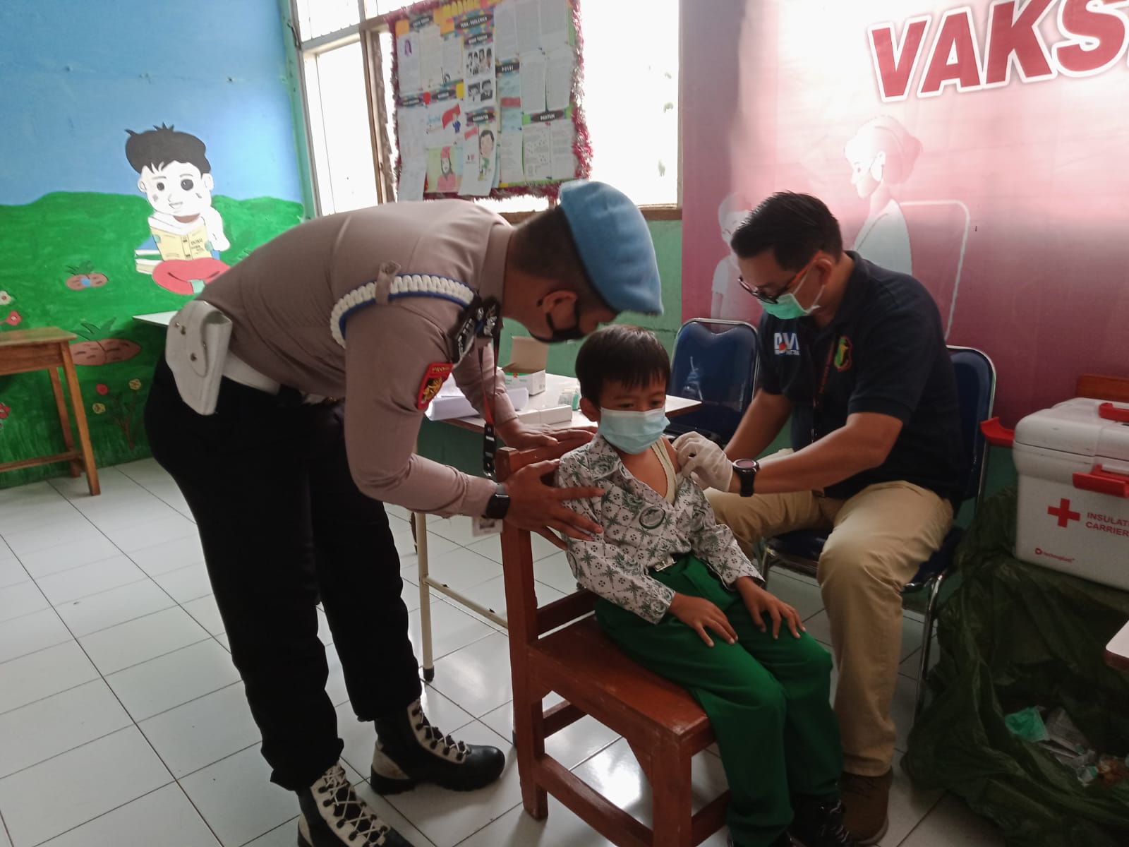 Percepat vaksinasi Covid-19, Kapolda Banten monitoring seluruh sekolah