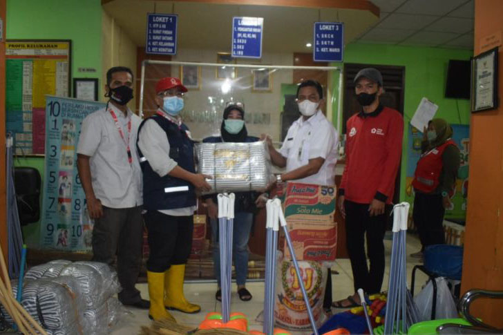 PMI Kota Tangerang buka posko layanan penanganan banjir PMI Kota Tangerang buka posko layanan penanganan banjir