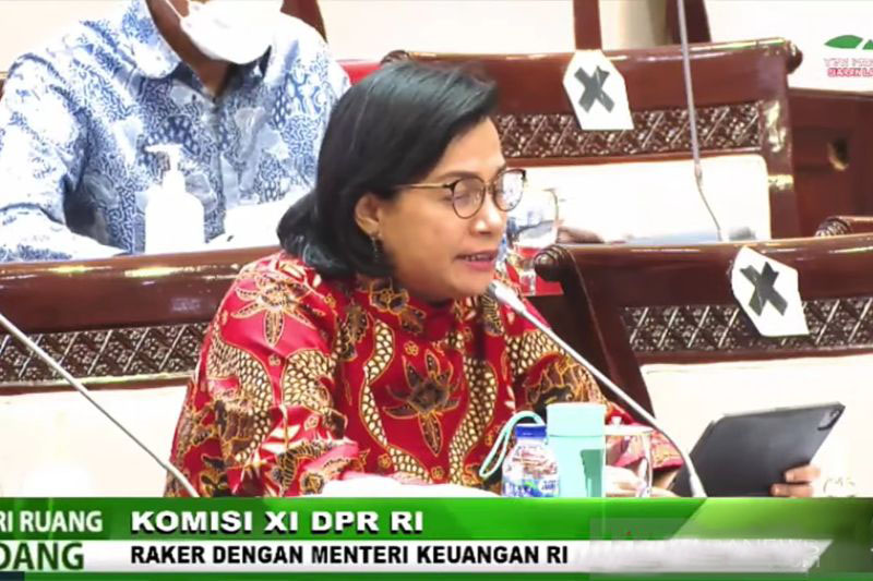 Menkeu sebut realisasi sementara TKDD tumbuh 3 persen di 2021 Menkeu sebut realisasi sementara TKDD tumbuh 3 persen di 2021