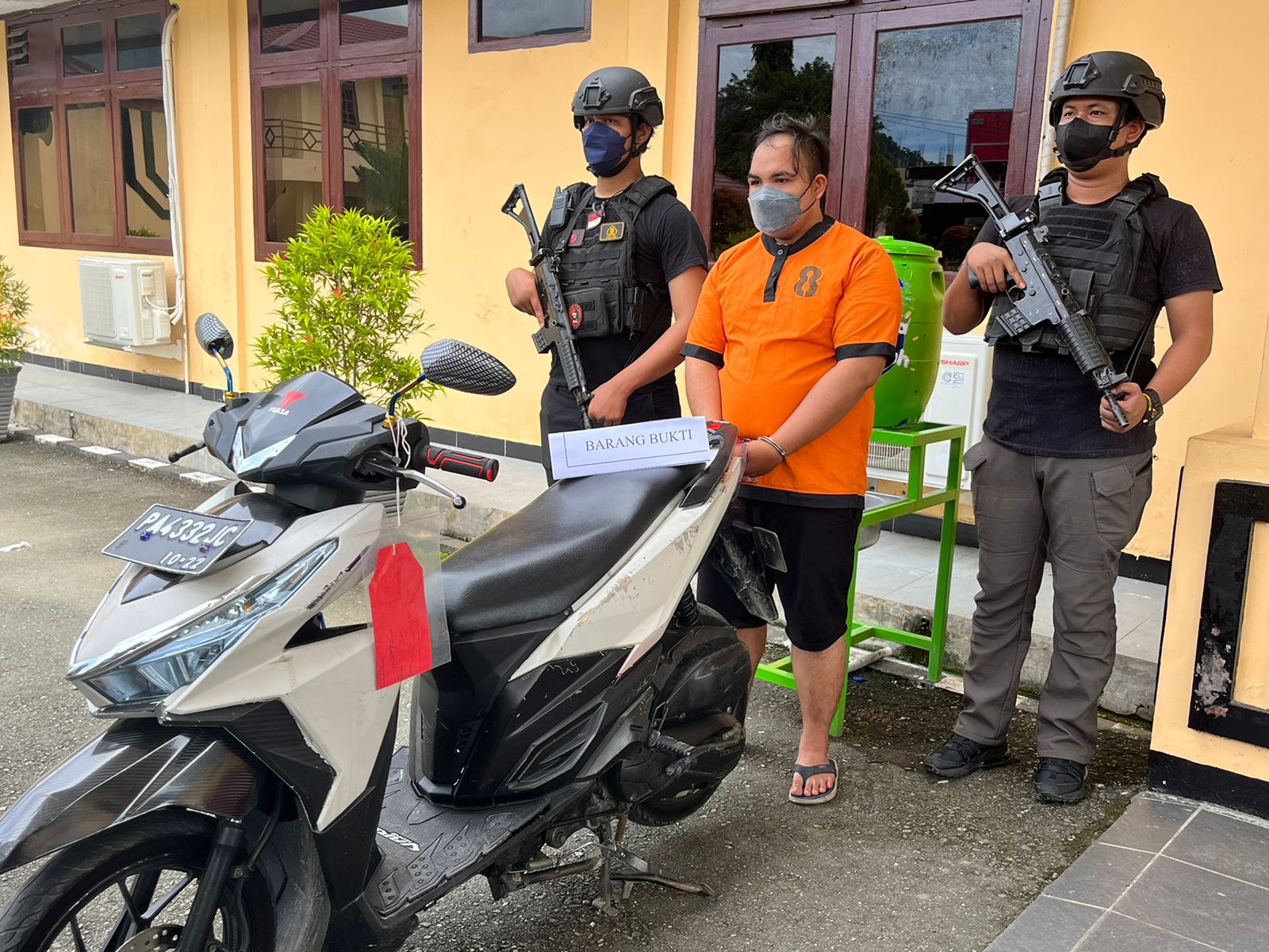 Pemuda begal payudara di Jayapura diancam 9 tahun penjara