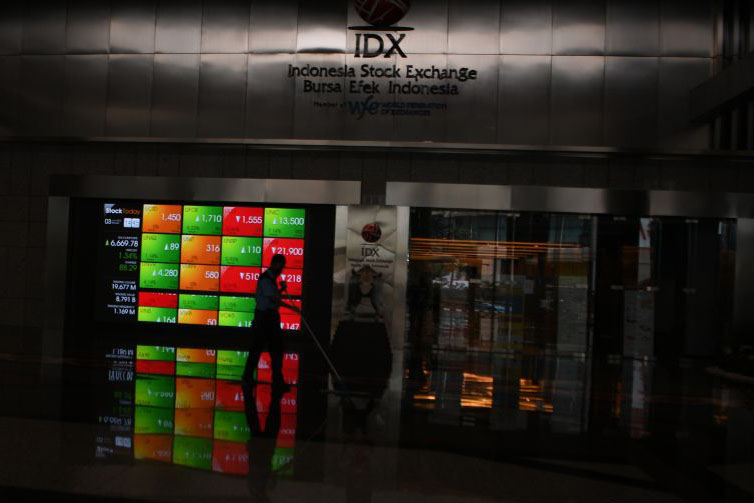 IHSG Senin dibuka melemah 25,55 poin