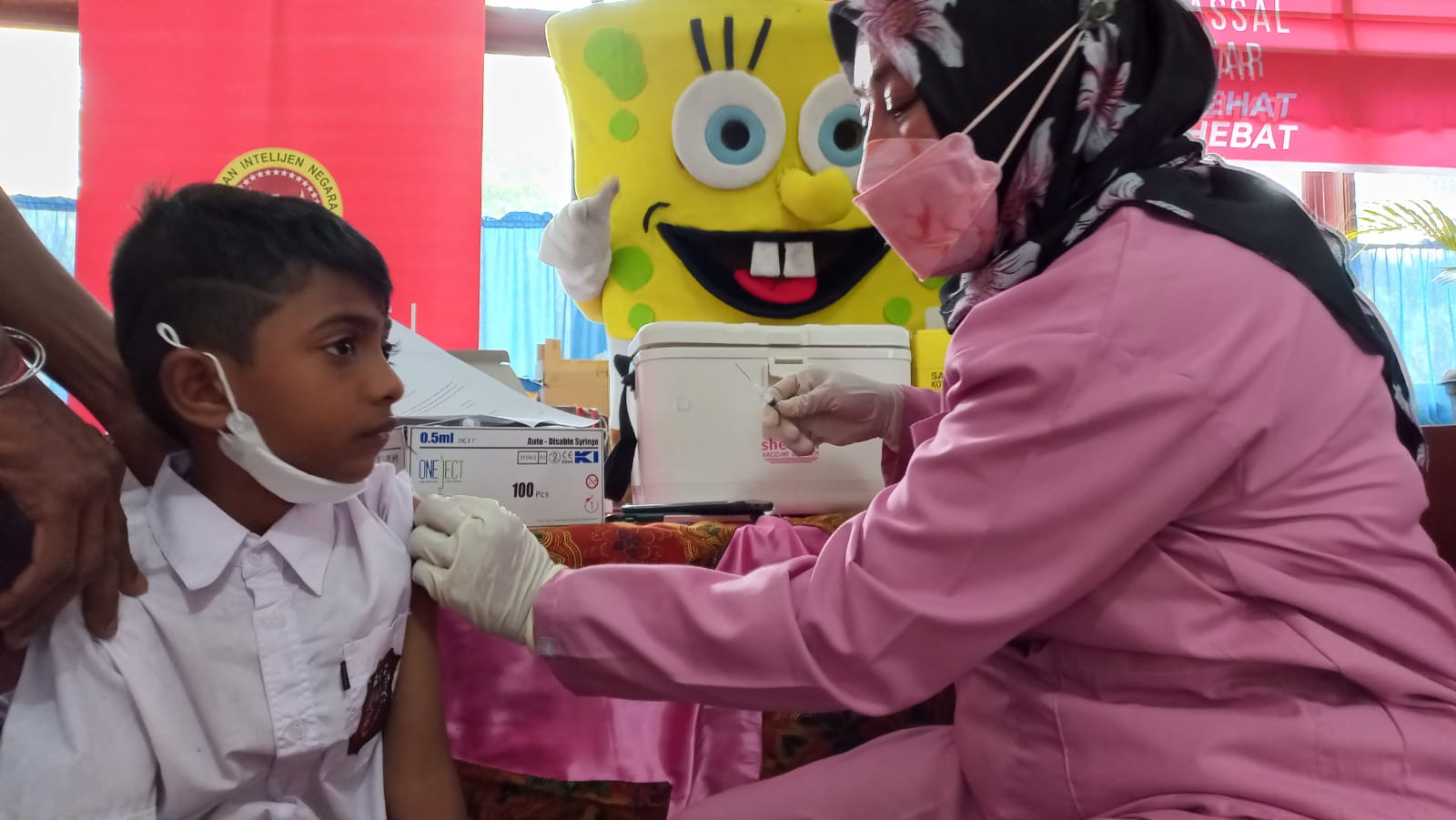 Anak usia SD di Kota Medan mulai divaksin