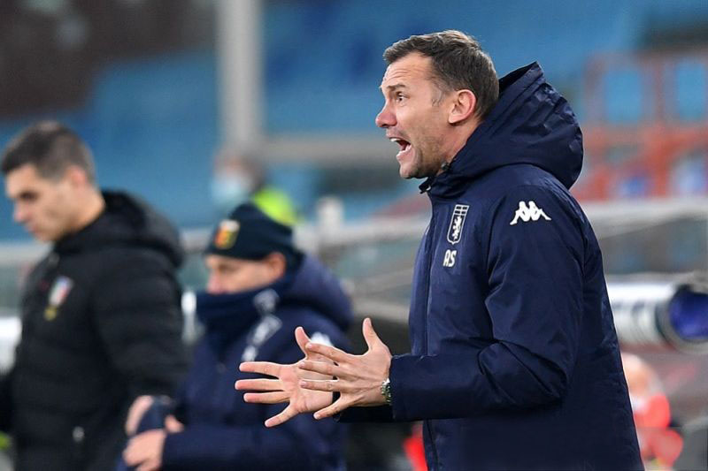 Tenor kepelatihan Shevchenko di Genoa tak kunjung berhias kemenangan