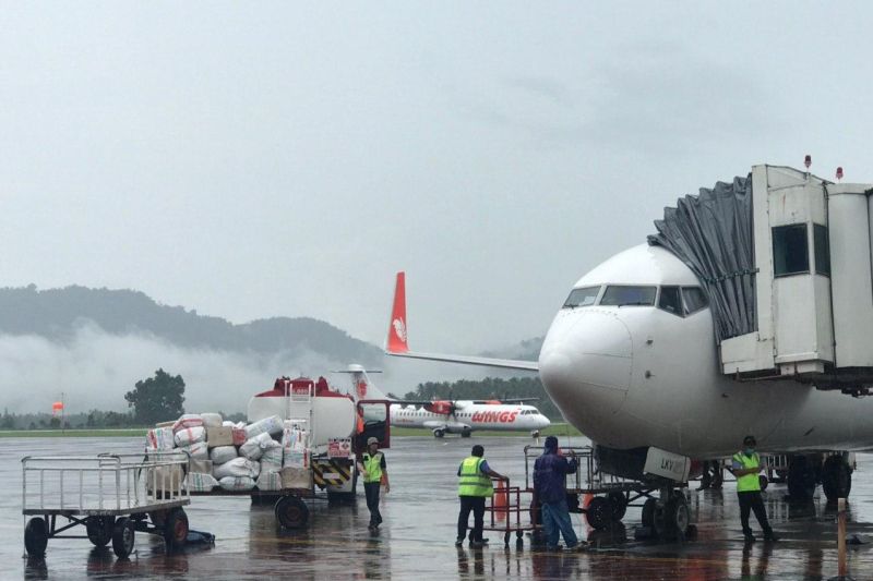 Pergerakan kargo di Bandara Samrat naik sembilan persen