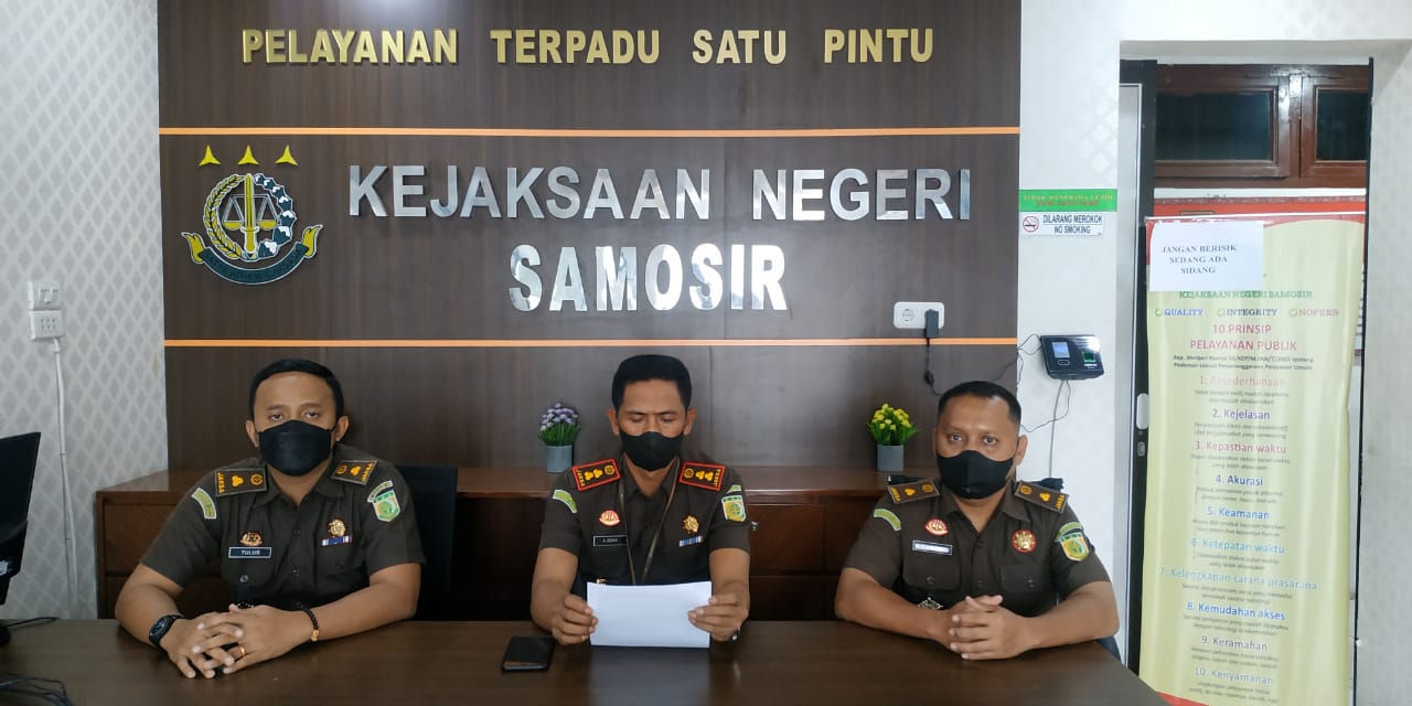 Korupsi jasa pelabuhan, Kajari Samosir tetapkan MS jadi tersangka Korupsi jasa pelabuhan, Kajari Samosir tetapkan MS jadi tersangka