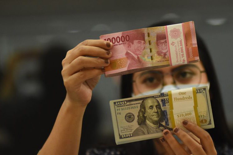 Rupiah Kamis pagi menguat 22 poin